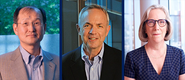 AAAS Winners - Insup Lee, Warren Seider and Karen Winey