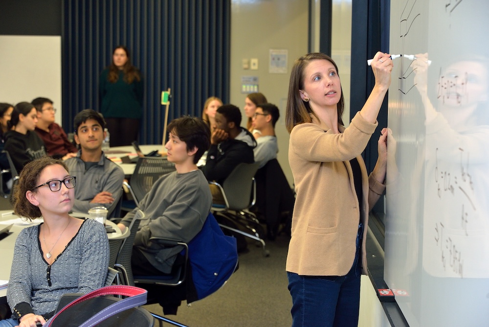 LeAnn Dourte teaching a class at Penn Engineering