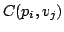 $C(p_i,v_j)$